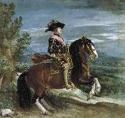 Diego Velazquez Equestrian Portrait of Philip IV Spain oil painting artist